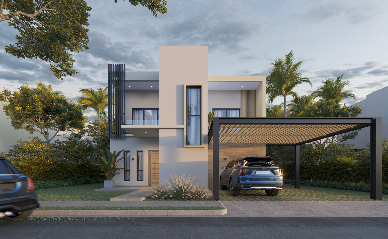 Exterior de la Villa Esmeralda en Villas DAOS
